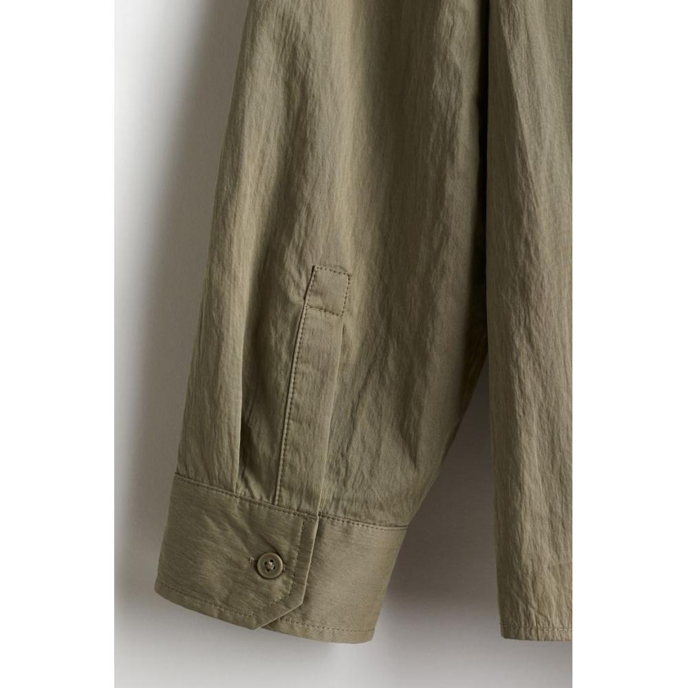 H M Loose Fit oversHirt kHaki Green