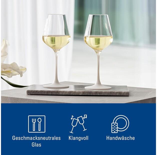 Набор бокалов для белого вина Villeroy & Boch Manufacture Rock blanc, 4 предмета (1137998120)