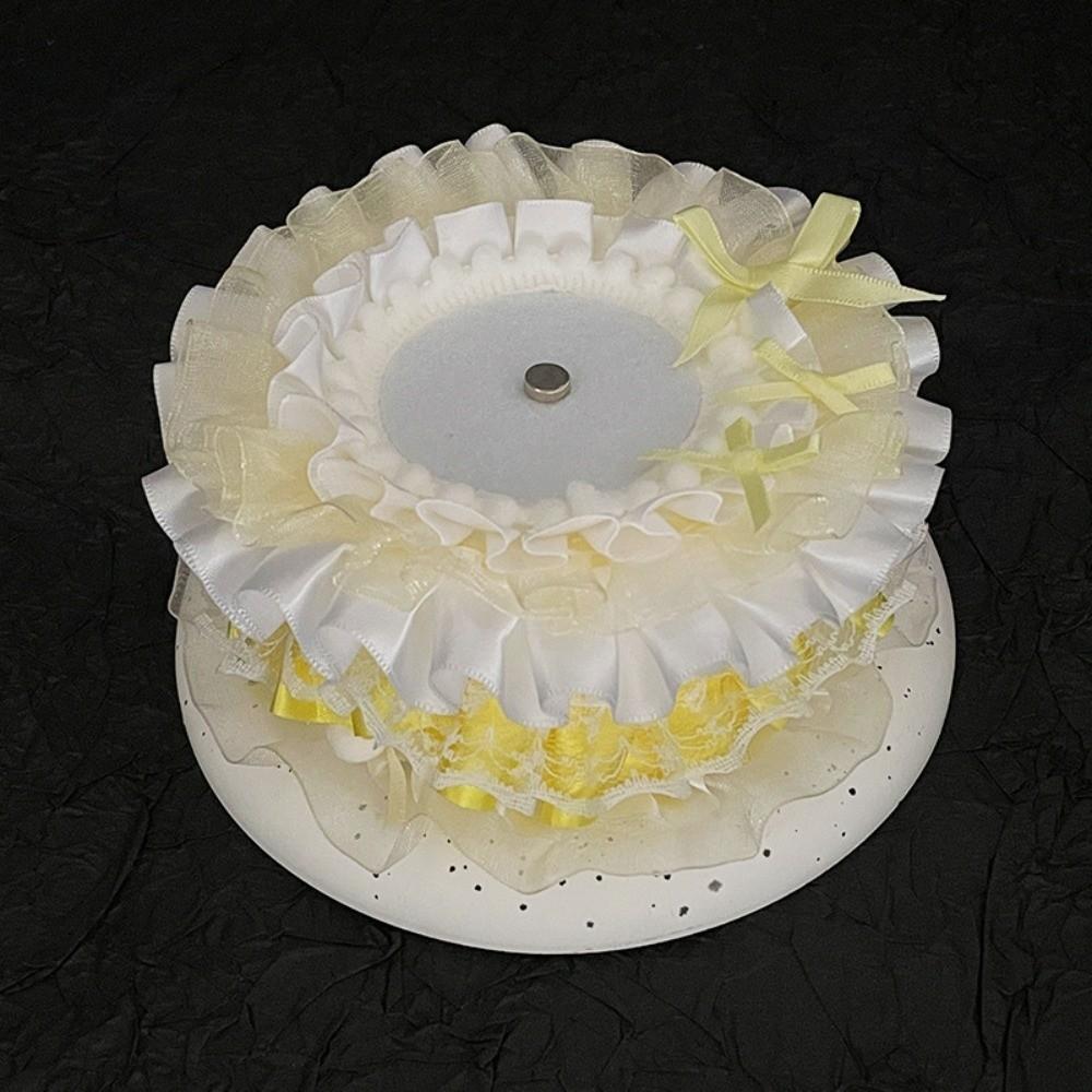 Lace Pins Display Base Pearl Ornate Ribbon Badge Flower Badge Display