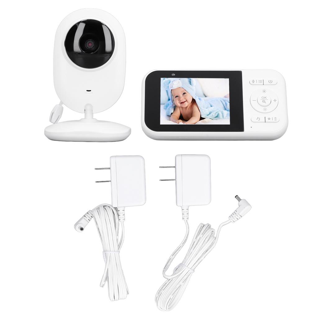 Видеоняня Монитор Безопасности в Реальном Времени Высокой Четкости Цифровое Ночное Видение Беспроводное 2-стороннее Видео