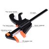 Woodworking Work Bar Mini F Clamp Clip Set Hard Quick Ratchet Release Clip Diy Carpentry Hand Tool Gadget Woodworking Clamp