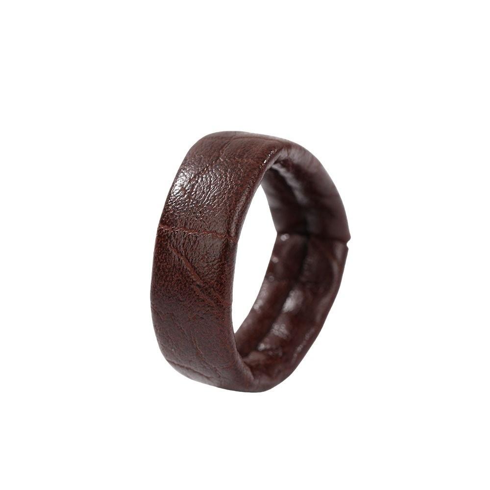 5pcs Faux Leather Belt Loop Keeper PU Leather Belt Tail Holder Ring for 35mm belt