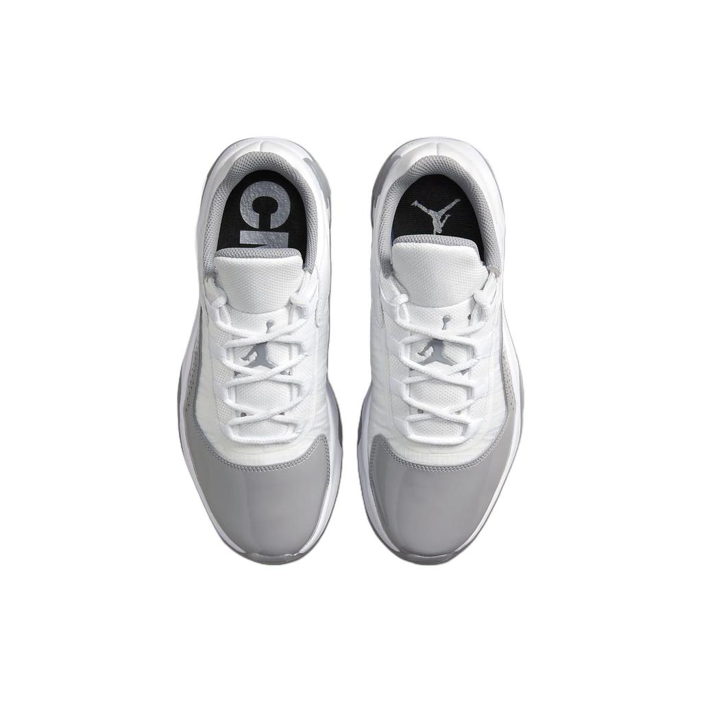 Air Jordan 11 CMFT Low White Cement Grey Женские кроссовки Черные DV2629-101