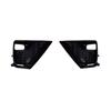 Для Toyota Land Cruiser Prado LC150 2018-2022 Черный Yao Колпак противотуманной фары Декоративная накладка на кузов Аксессуары для модификации 2021 2020