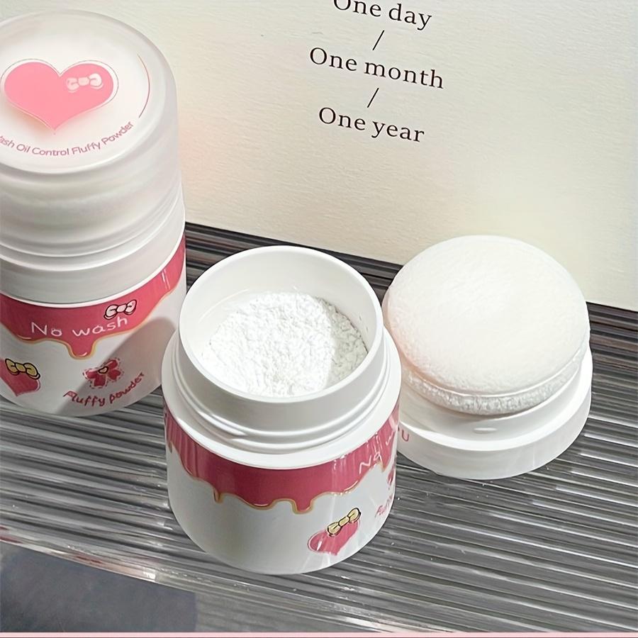 Несмываемый пушистый порошок для удаления масла, натуральный пушистый, бесцветный порошок для удаления масла, нежный, освежающий и неотбеливающий рассыпчатый порошок