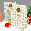 Xiaomi 12Paper Bags 12 Stickers Merry Christmas Kraft Paper Bags Gift Bags Candy Bags Christmas Party Supplies Gift Bags