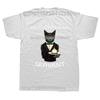 Funny Personal Cat Servant Classic Graphic Tshirts Men Womens Fashion Casual Tshirt 100 Cotton Loose Oversized T Shirt