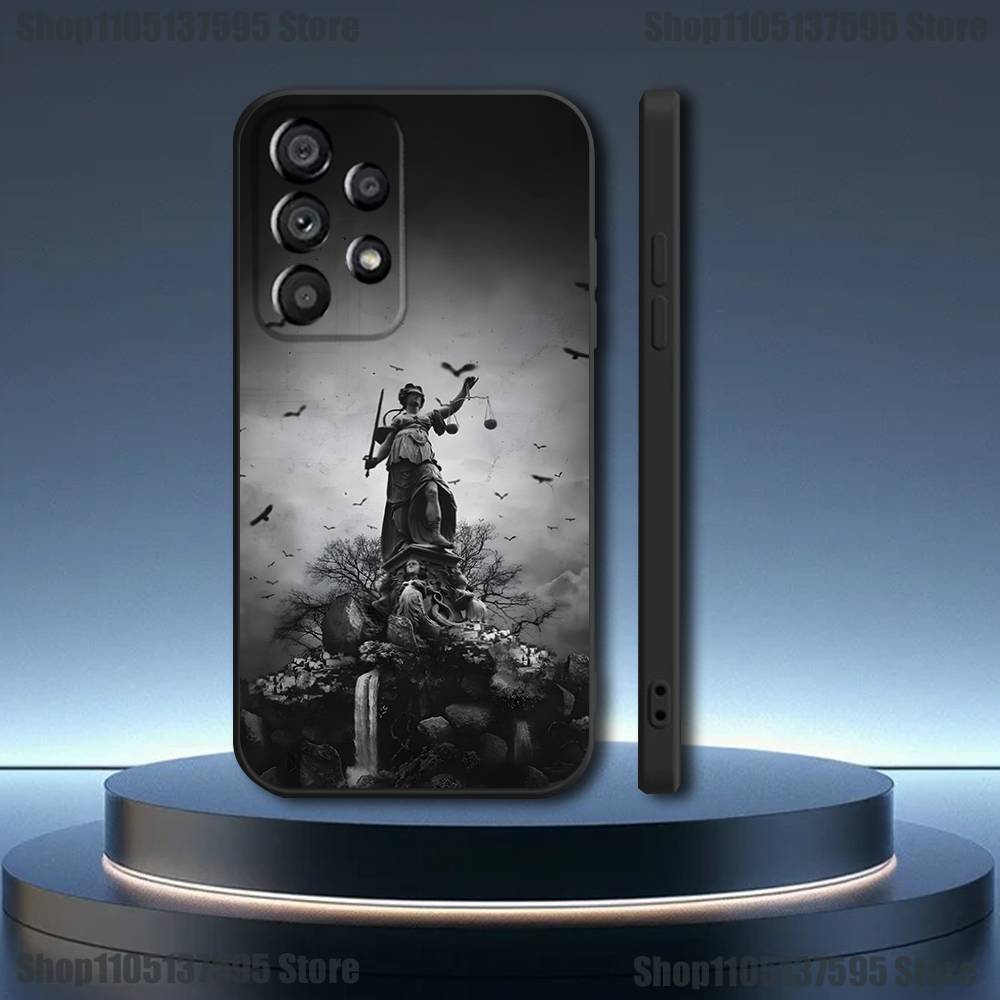Чехол для телефона Law Lawyer Judge Для Samsung Galaxy A73,31,32,72,41,53,52,71,22,5G,Note,J7,8,9 Мягкий Черный Чехол