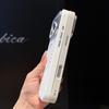 Простой магнитный кожаный чехол для телефона iPhone 17 Pro Max 16 Ударопрочный для Magsafe Удобный хват Тонкая посадка Покрытие с ощущением кожи