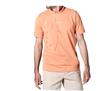 Munsingwear Футболка с коротким рукавом и воротником-стойкой, быстросохнущая, влагоотводящая, с защитой от УФ-лучей OR00, Сушка, Влагоотведение, (УПФ15), Гольф, MGMWJA03, Мужской, (оранжевый)