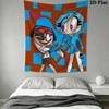 SMG4 Wall Tapestry Aesthetic Wall Hanging Printed Fabric Blanket Decorative Tapestries for Bedroom Living Room Home Decor