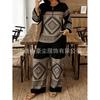 Women's Wholesale Long Sleeve Lace Flower Long Sleeve Ethnic Style Women's Hot Selling Set