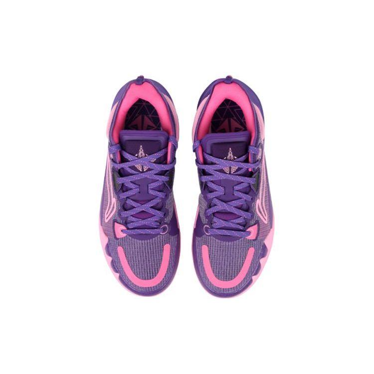Баскетбольные кроссовки Li Ning JB1 Jimmy Butler 1 Dawn Jade с противоскользящей подошвой, износостойкие, мужские, фиолетовые, ABAS051-3