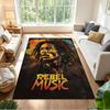 Bob Marley Floor Rug Office Rug Design for Playrooms Entryway Balcony Foyer Anti-slip Rug Office home decor Perfect Birthday/Christmas Gift Idea