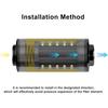 EVIL ENERGY Встроенный топливный фильтр 100 микрон с адаптерами 6AN 8AN 10AN и зажимом-кронштейном 50 мм Универсальный