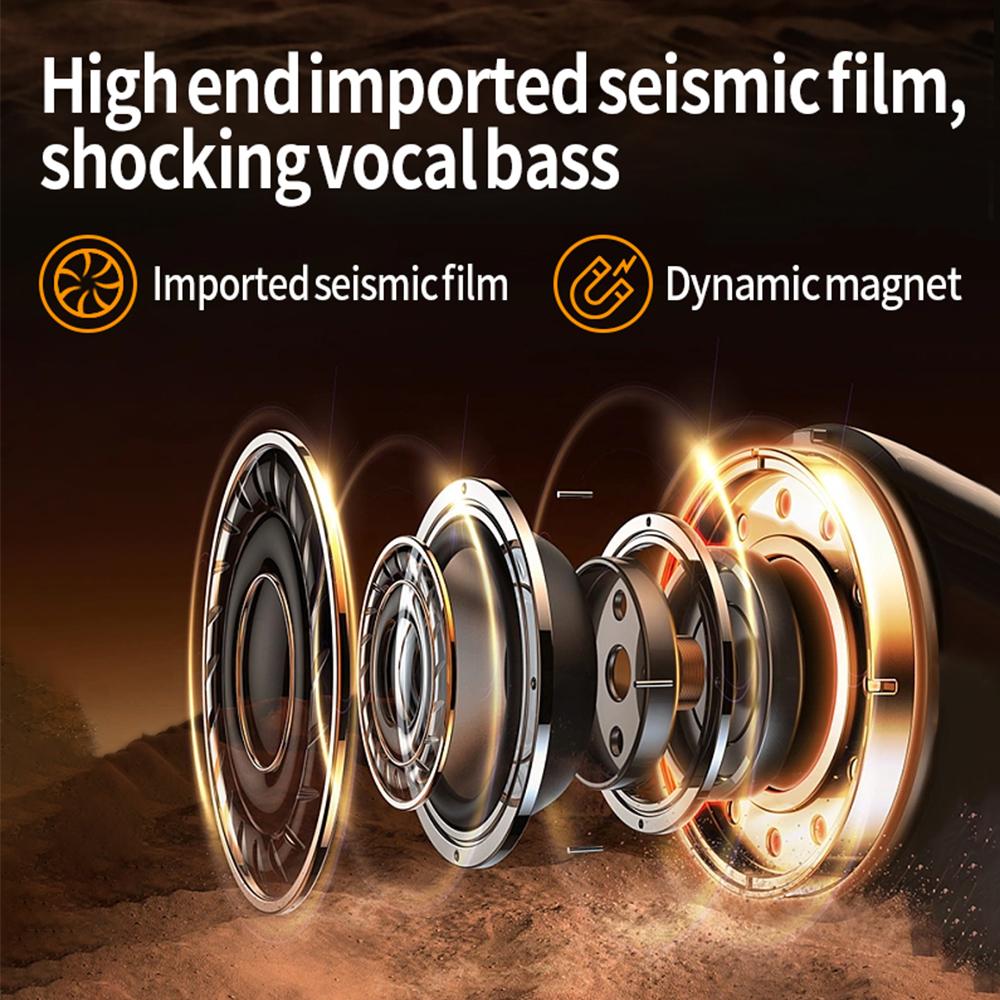 1/2x Motorcycle Intercom Helmet Headset BT5.3 With 300m Intercomunicador Waterproof Wireless Speaker Hands Free Call Interphone