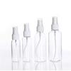 10/50PCS 10ml 20ml 30ml 50ml 100ml Portable Plastic Refillable Bottle Perfume Bottle Atomizer Empty Spray Bottle Travel Tool