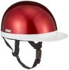 Bike Parts Center Helmet Half White Brim Candy Red XL (Head Circumference 61cm~62cm) 710914