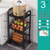 Bieying 3-Tier Kitchen Storage Rack