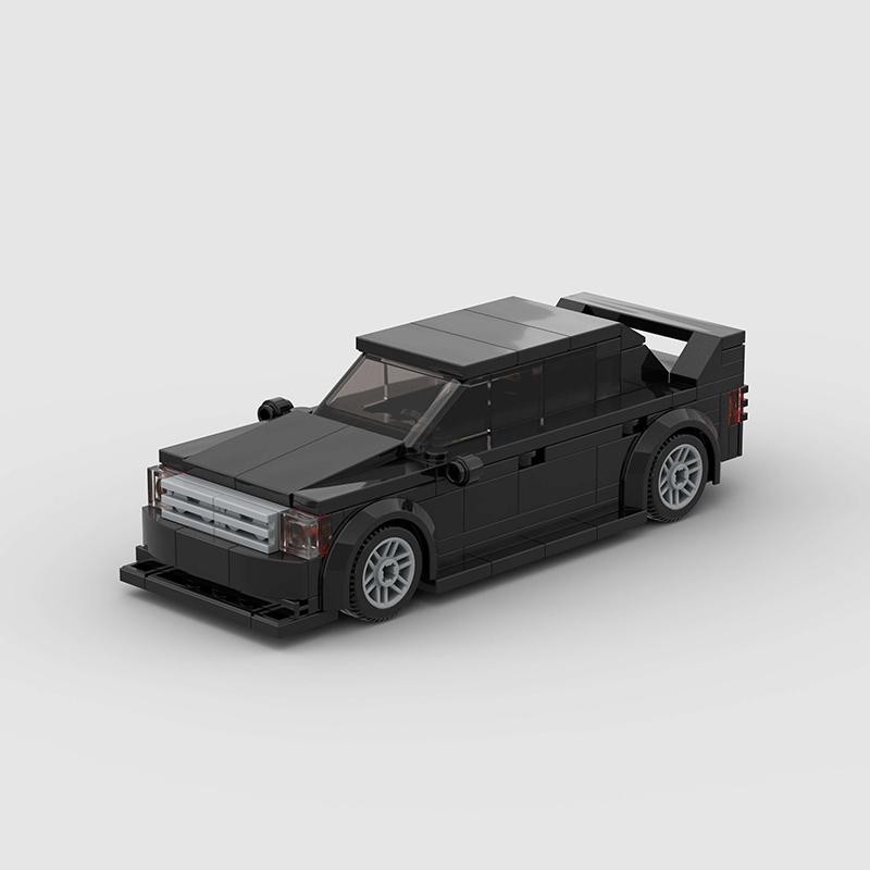 MOC Спортивный гоночный автомобиль Транспортное средство Городской гонщик Строительные блоки Кирпич Суперкар Детские игрушки Подарки 190 E 2.5-16 Evolution II