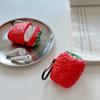 Strawberry Cute Case Soft Silicone Cartoon Protective Cover for Blueooth-compatible Earphone Charging Case Accessory