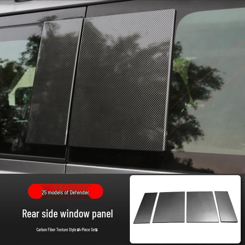 2025 Land Rover Defender 110/130 C-Pillar Rear Side Window Trim Protection Panel Accessories