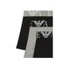 Emporio Armani Мужское нижнее белье Боксеры с вышивкой букв на поясе SS24 3 шт. 111357-4R715-35321