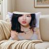 actor charming SSatomi IIshihara Cushion Cover Pillowcase Antidustmite living Room Sofa Decor Cushion Room