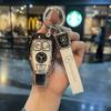 REE4   Key Fob Cover Leather Keychain for Mercedes Benz C E M S CLS CLA GLK GLA GLC GLE AMG Class Girly Cute