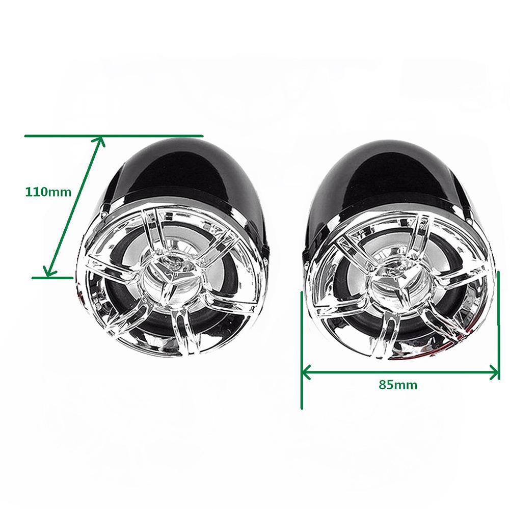 HY-008 Bluetooth-совместимая стереосистема для мотоцикла, громкоговоритель, Handsfree, TF, AUX, FM-радио, USB