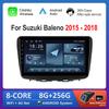 Интеллектуальный Android Car Radio Multimedia Video Player для Suzuki Baleno 2015 - 2018 Сенсорный экран Вентилятор охлаждения 4G WiFi Bluetooth