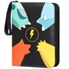 Trading Card File, Card Binder, 4-Pocket Binder, Holds 400 Cards, Popular for Storing Trading Cards and Card Games, Birthday, New Year's, and Christma