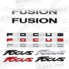 Для Focus Fusion Логотип ST Line MK2 MK3 MK4 Наклейки с надписью Металлический значок Эмблема на задний багажник кузова автомобиля Автоаксессуары
