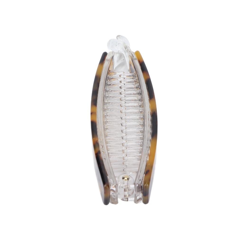 Tortoiseshell Hair Claw Strong Claws Nonslip Hair Clip Volumizing Hair Banana Clip For Women