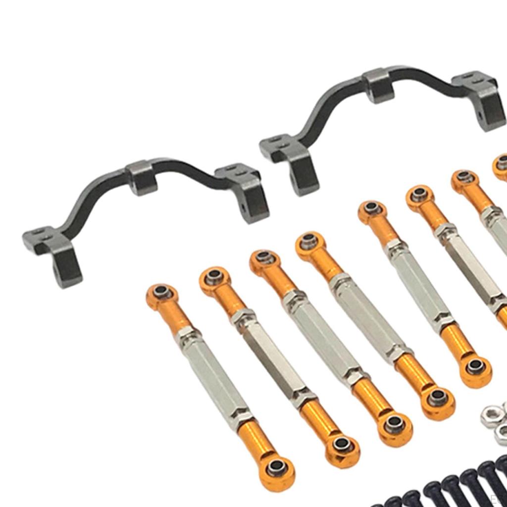 1:16 алюминиевых регулируемых комплектов с тяговым основанием для сиденья для WPL B14 C24 FY, гусеничного багги, аксессуар «сделай сам»