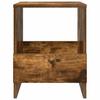Magazine Shelf Smoked Oak 35 x 30 x 45 cm