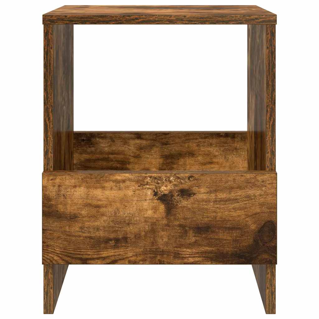 Magazine Shelf Smoked Oak 35 x 30 x 45 cm