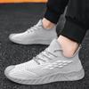Men's shoes 2025 new summer breathable fly-woven mesh coconut shoes men's lightweight soft-soled casual sports running trendy shoes