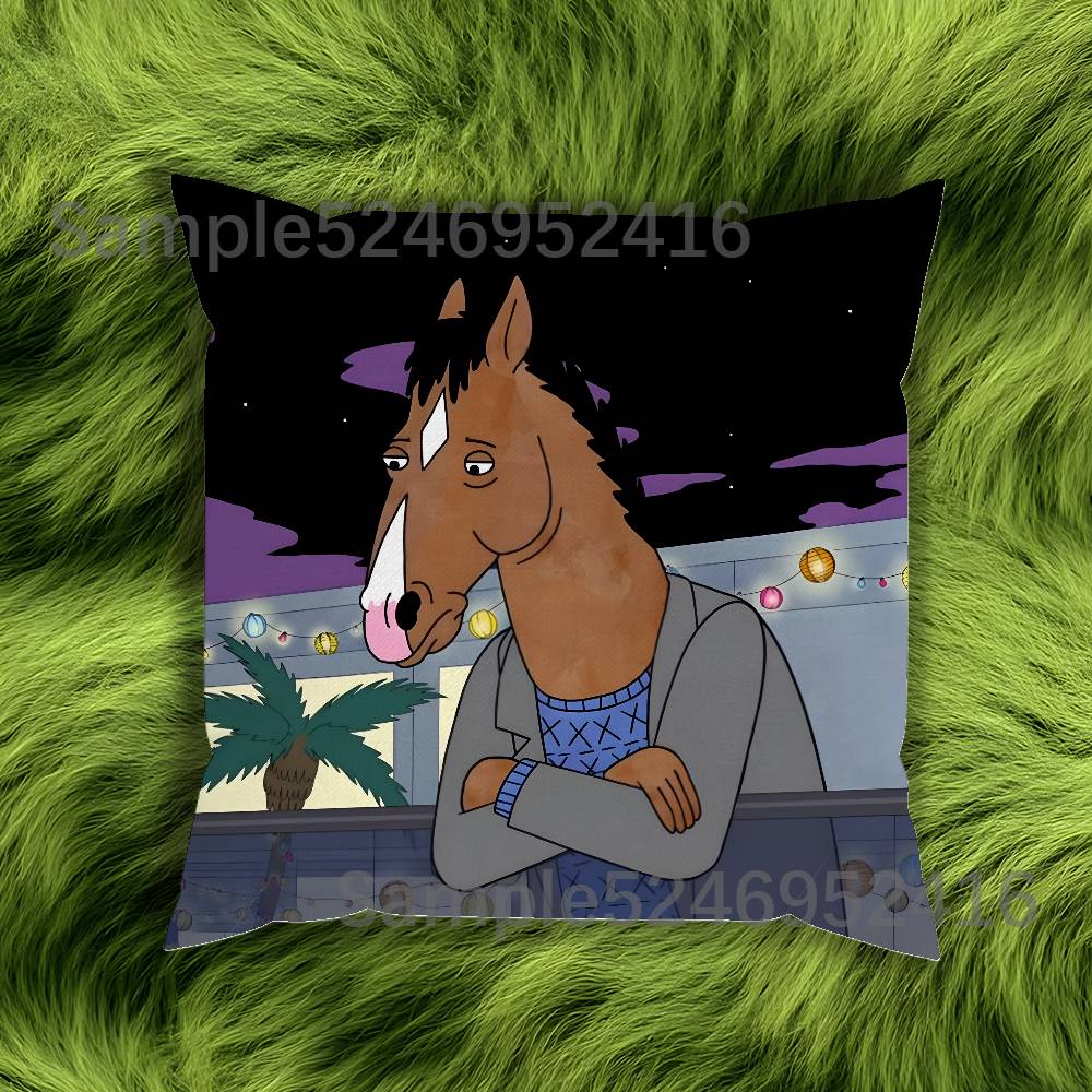 BBoJack Horseman Todd Pillow Case Cover Square Sofa With For Pattern Comfortable Cushion suitable Of Room