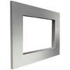 Brushed Steel Frame for AMELIA Insert with Guillotine