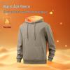 Baleno Men's Plush Lined Hooded Sweatshirt