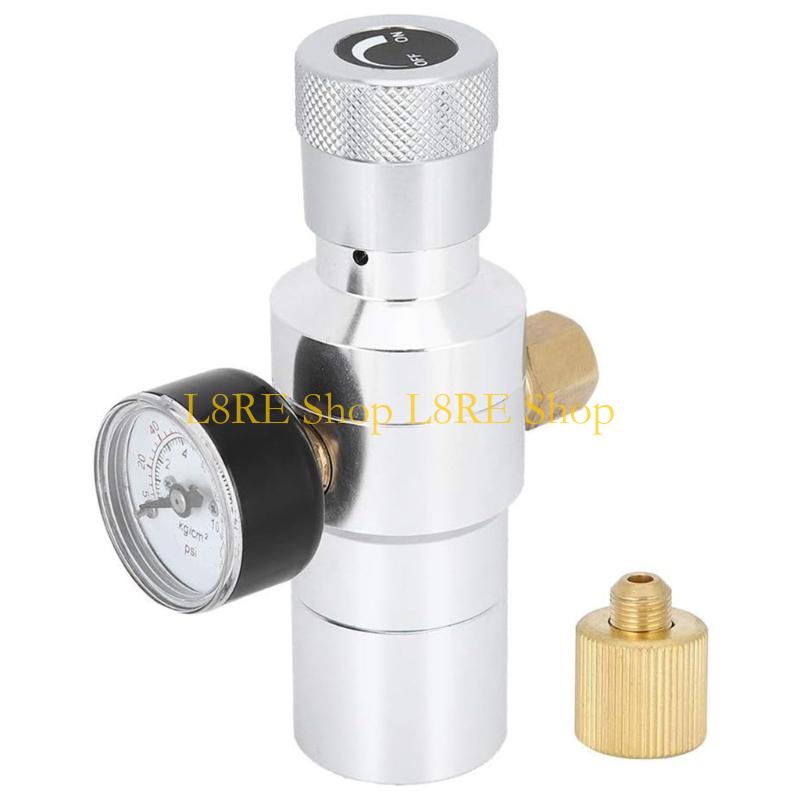 L8RE Малый регулятор CO2 0-150 PSI Безопасный аксессуар для пивоварения Деталь кухонной техники