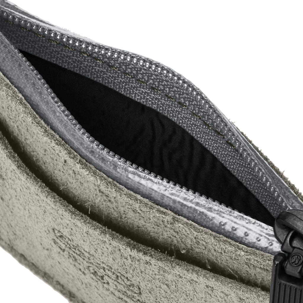 [Assob] Мини-кошелек, Компактный кошелек, ВОДОНЕПРОНИЦАЕМЫЙ ЗАМШЕВЫЙ КОМПАКТНЫЙ КОШЕЛЕК СЕРЫЙ