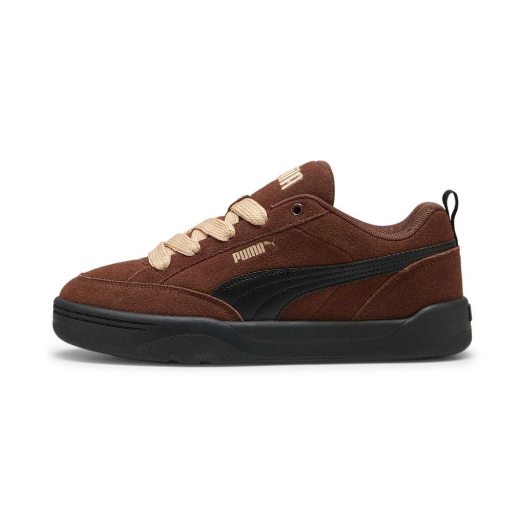 Puma Park Lifestyle Comfortable Versatile Durable Low-Top Casual Shoes Unisex Sneaker Brown 401606-02