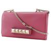 Valentino VaVaVoom Shoulder Bag Rock Studs ChainShoulder Pink Lambskin Women Used