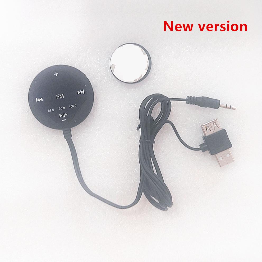 Автомобильный Bluetooth 5.0 плеер-приемник-передатчик FM или AUX беспроводной аудиоадаптер