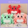 Crab Cartoon Hairy Plush Toy Stuffed Animal Doll Decorations Kids Cute Gift