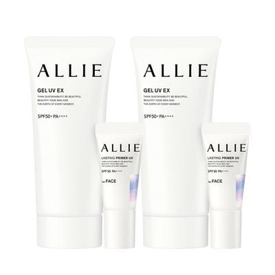 Солнцезащитный крем Beauty Gel 90 г + Праймер 5 г 2 упаковки SPF50 + PA++++ Водостойкий