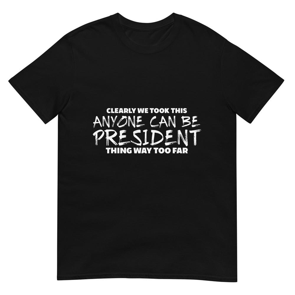 Funny Anti Trump Protest Wear TShirt