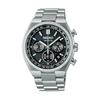 [Часы Seiko] ASTRON SBXY097 Мужские часы Сделано в Японии Солнечные Радиоуправляемые Мировое Время Функция Хронографа Календарь Даты Черный Циферблат Чистый Титан